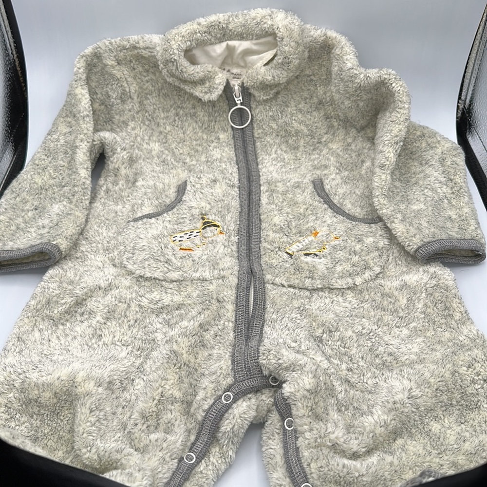Baby fleece jumpsuit